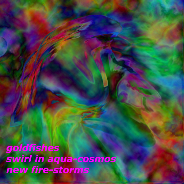 Haiga  1~ 4 ~ Goldfishes