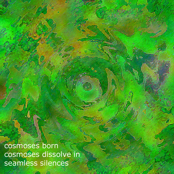 Haiga  2 ~ 6 ~ cosmoses born ~