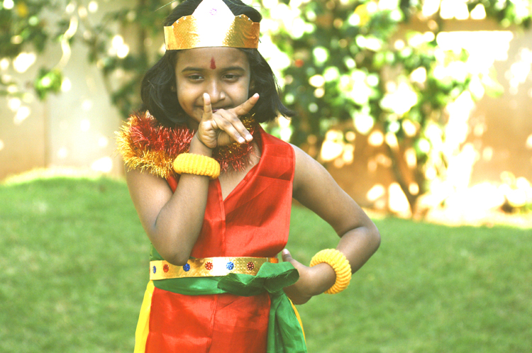 Seetha as Krishna  ~